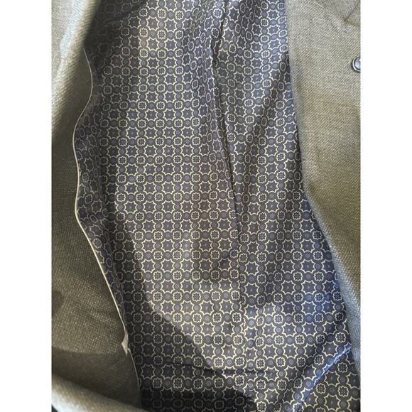 Johnny Bigg Men's Matteo Textured Charcoal Stretch Blazer Size 54 NWT - Picture 8 of 10